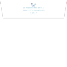 Load image into Gallery viewer, Baby Boy Lily of the Valley Invitation | Shower &amp; Baptism Invite
