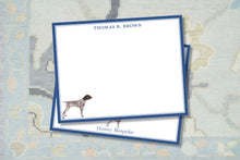 Load image into Gallery viewer, GSP Personalized Stationery | German Shorthair Notecards
