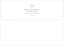Load image into Gallery viewer, Blue Gingham Baby Shower Invitation | Preppy Southern Boy Design
