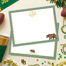 Load image into Gallery viewer, Baylor University Stationery | Personalized Baylor Bears Graduation Gifts
