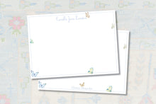 Load image into Gallery viewer, Watercolor Butterfly Stationery | Personalized Thank You Notes | Grandmillennial Gift
