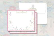 Load image into Gallery viewer, Cowgirl Boots Stationery | Personalized Western Notecards | Bachelorette Gift

