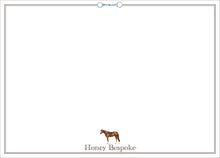 Load image into Gallery viewer, Personalized Equestrian Stationery | Horse Note Cards | Horse Gifts
