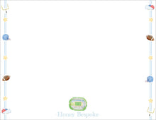 Load image into Gallery viewer, Football Thank You Notes | First Down Stationery | Sports Notecards
