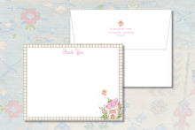 Load image into Gallery viewer, Fairy Stationery | Watercolor Enchanted Garden Thank You Cards
