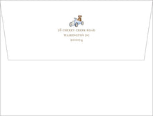 Load image into Gallery viewer, Teddy Bear Boys Stationery | Vintage Toy Car From The Nursery Of Thank You Cards
