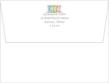 Load image into Gallery viewer, Cowgirl Boot Stationery | Texas Personalized Notecards

