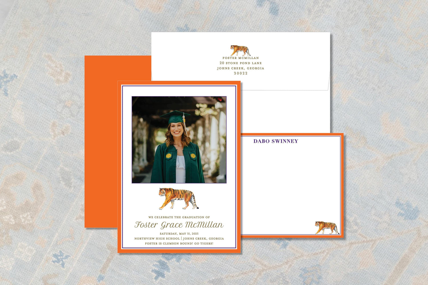 Clemson University Graduation Announcement