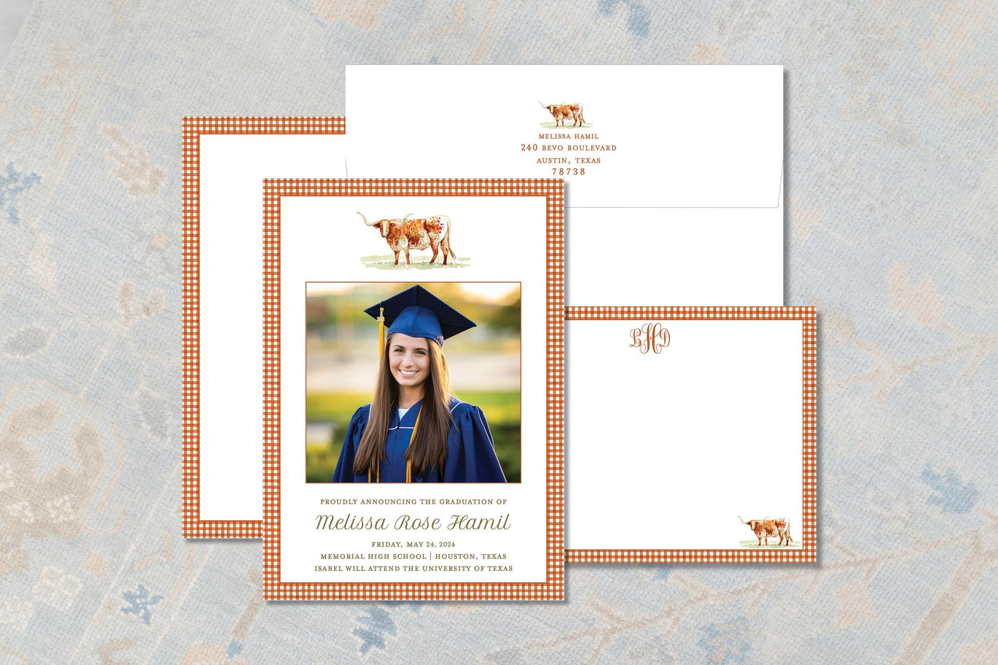 University of Texas Graduation Announcement