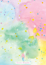 Load image into Gallery viewer, Under the Sea Mermaid Birthday Invitation | Ariel Little Mermaid Invite
