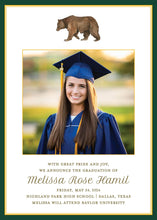 Load image into Gallery viewer, Baylor University Graduation Announcement
