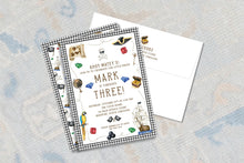 Load image into Gallery viewer, Pirate Birthday Invitation | Ahoy Matey Party Invite
