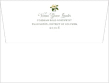 Load image into Gallery viewer, Magnolia Flower Stationery | Floral Ladies Notecards | Watercolor Thank You Notes
