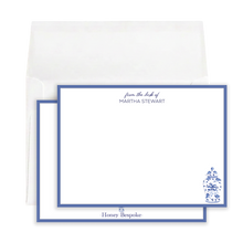 Load image into Gallery viewer, Blue Chinoiserie Stationery
