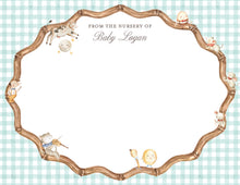 Load image into Gallery viewer, Personalized Baby Stationery | Nursery Rhyme Note Cards

