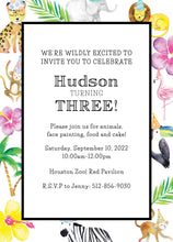 Load image into Gallery viewer, Where the Wild Things Are Birthday Invitation
