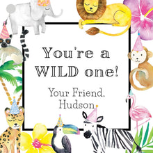 Load image into Gallery viewer, Jungle Party Animals Enclosure Card
