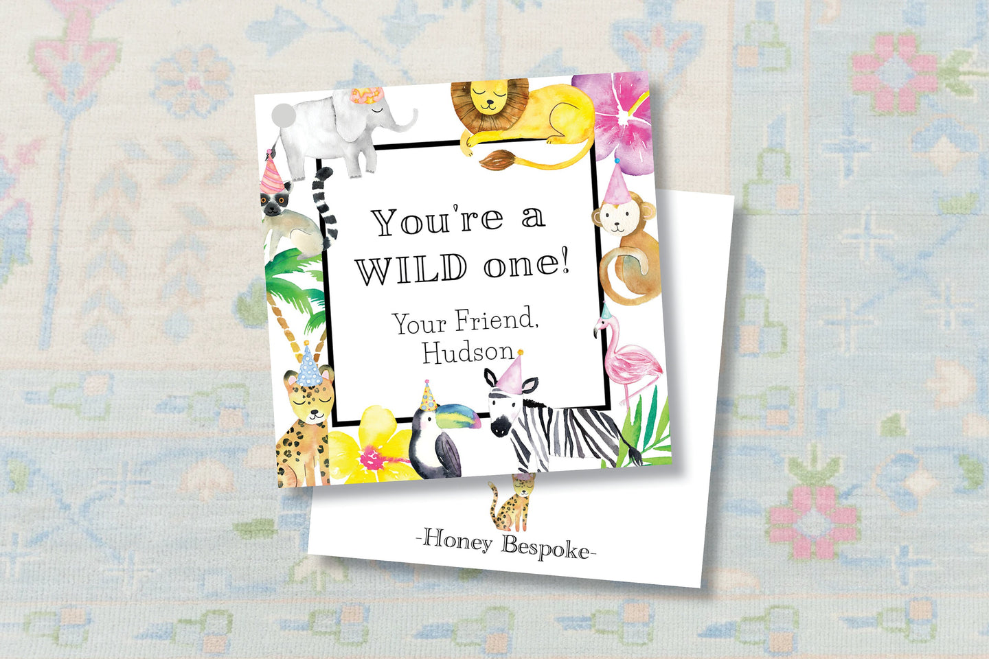Party Animal Enclosure Cards