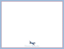 Load image into Gallery viewer, Blue Airplane Stationery
