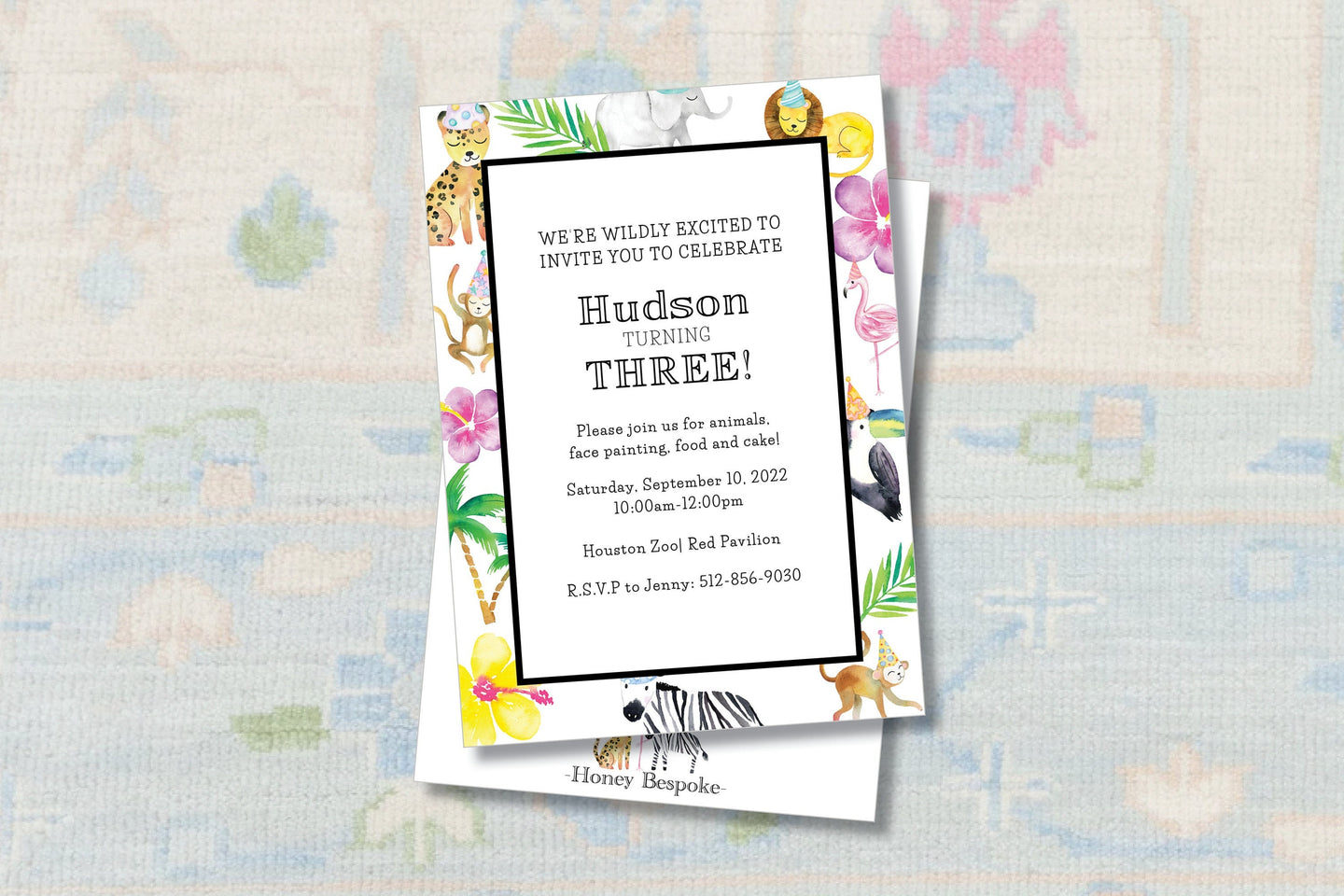 Where the Wild Things Are Birthday Invitation