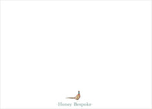 Load image into Gallery viewer, Watercolor Personalized Pheasant Stationery
