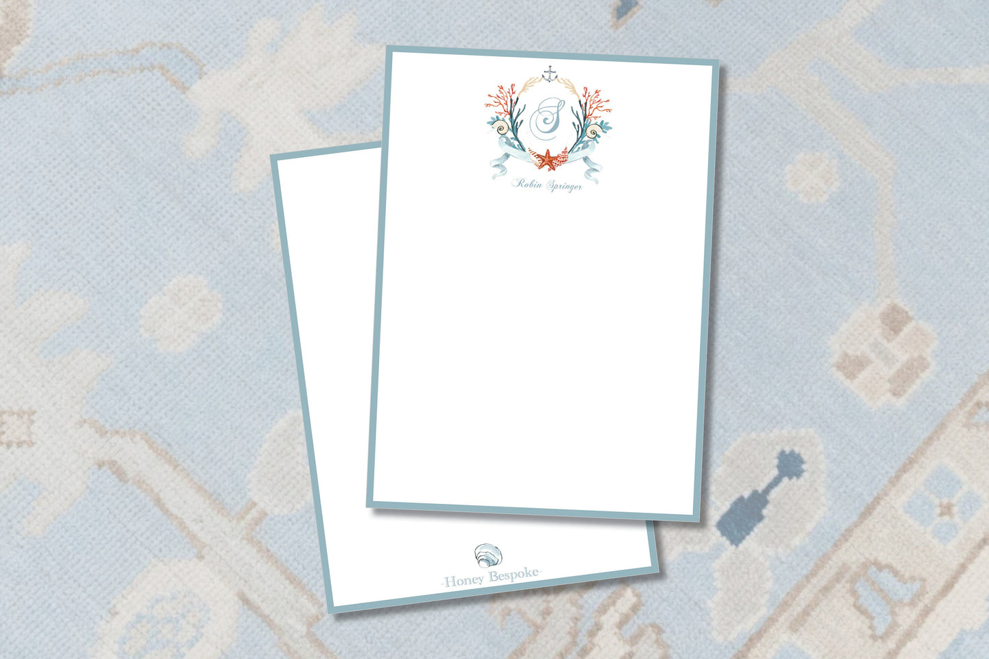 Crest Personalized Stationery
