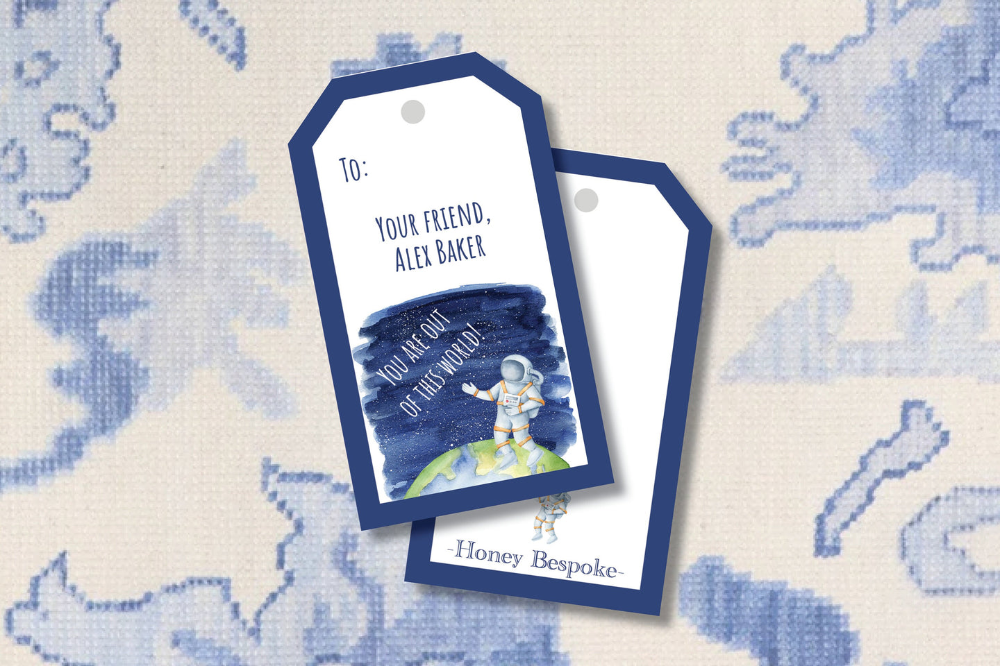 Astronaut Gift Tags