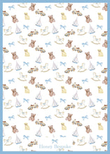 Load image into Gallery viewer, Snips and Snails Boy Favorite Things Baby Shower Invitation
