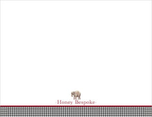 Load image into Gallery viewer, Personalized Alabama Houndstooth Inspired Stationery
