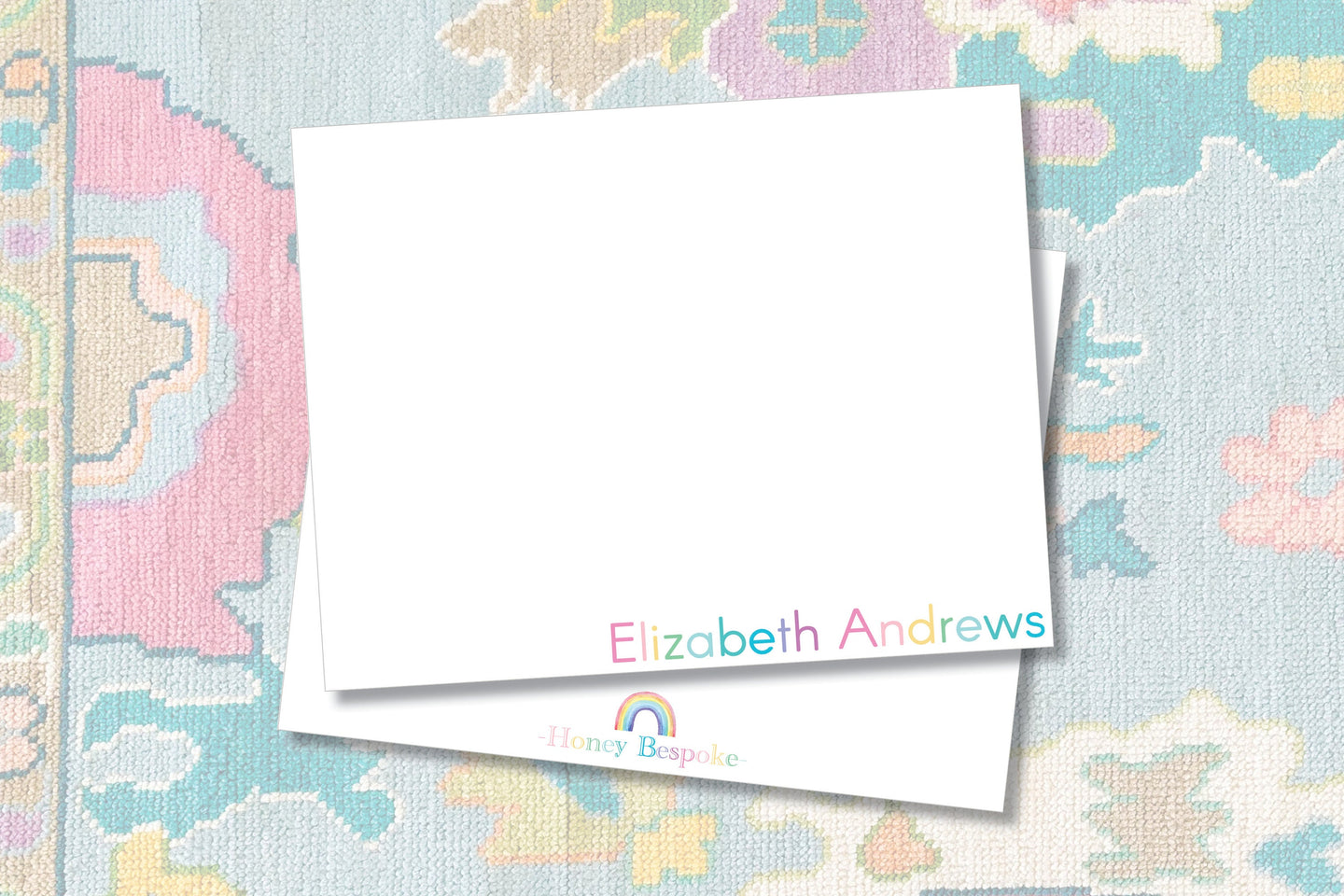 Rainbow Letter Stationery