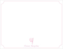Load image into Gallery viewer, Pink Bonnet Baby Stationery
