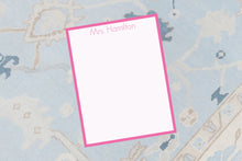Load image into Gallery viewer, Personalized Pink Notepad for Mom
