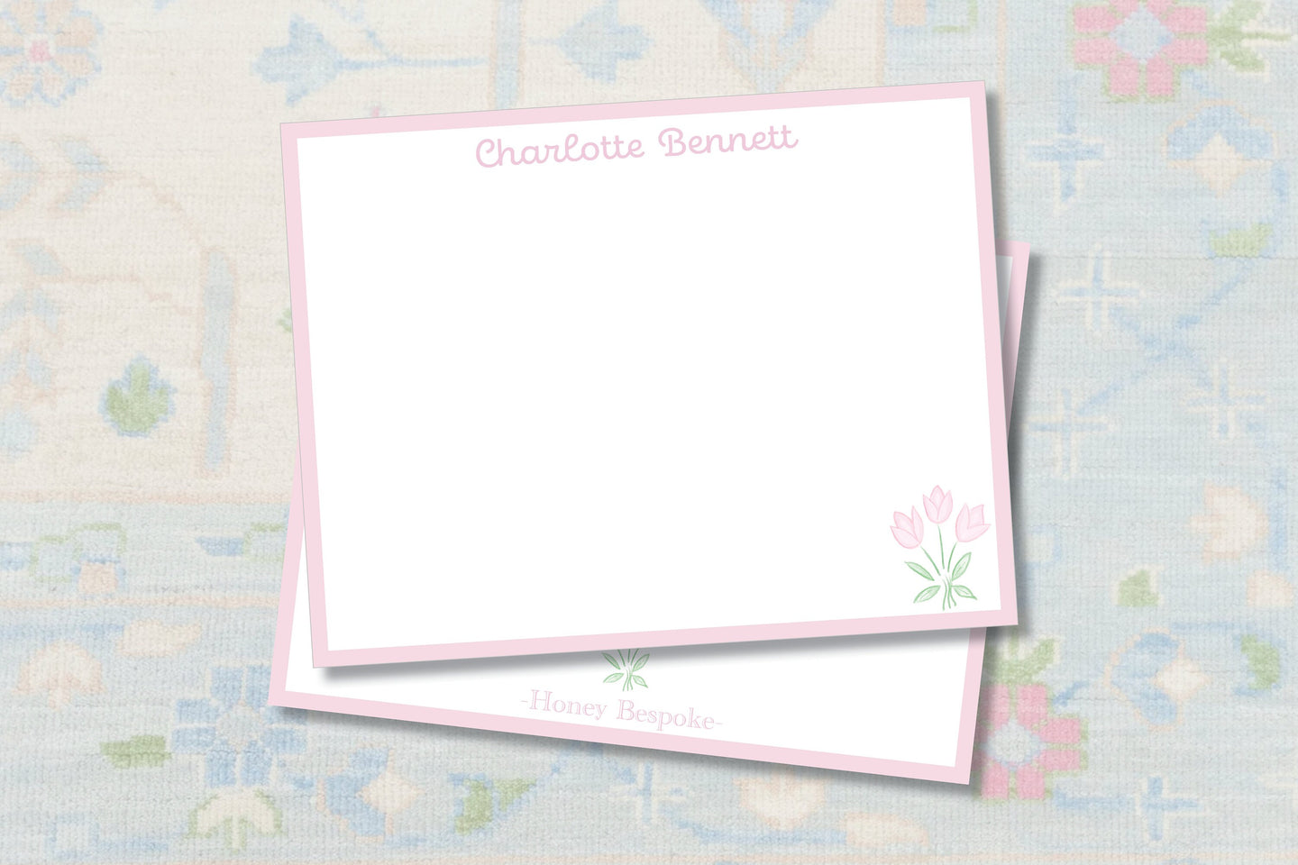 Tulips Stationery For Little Girls