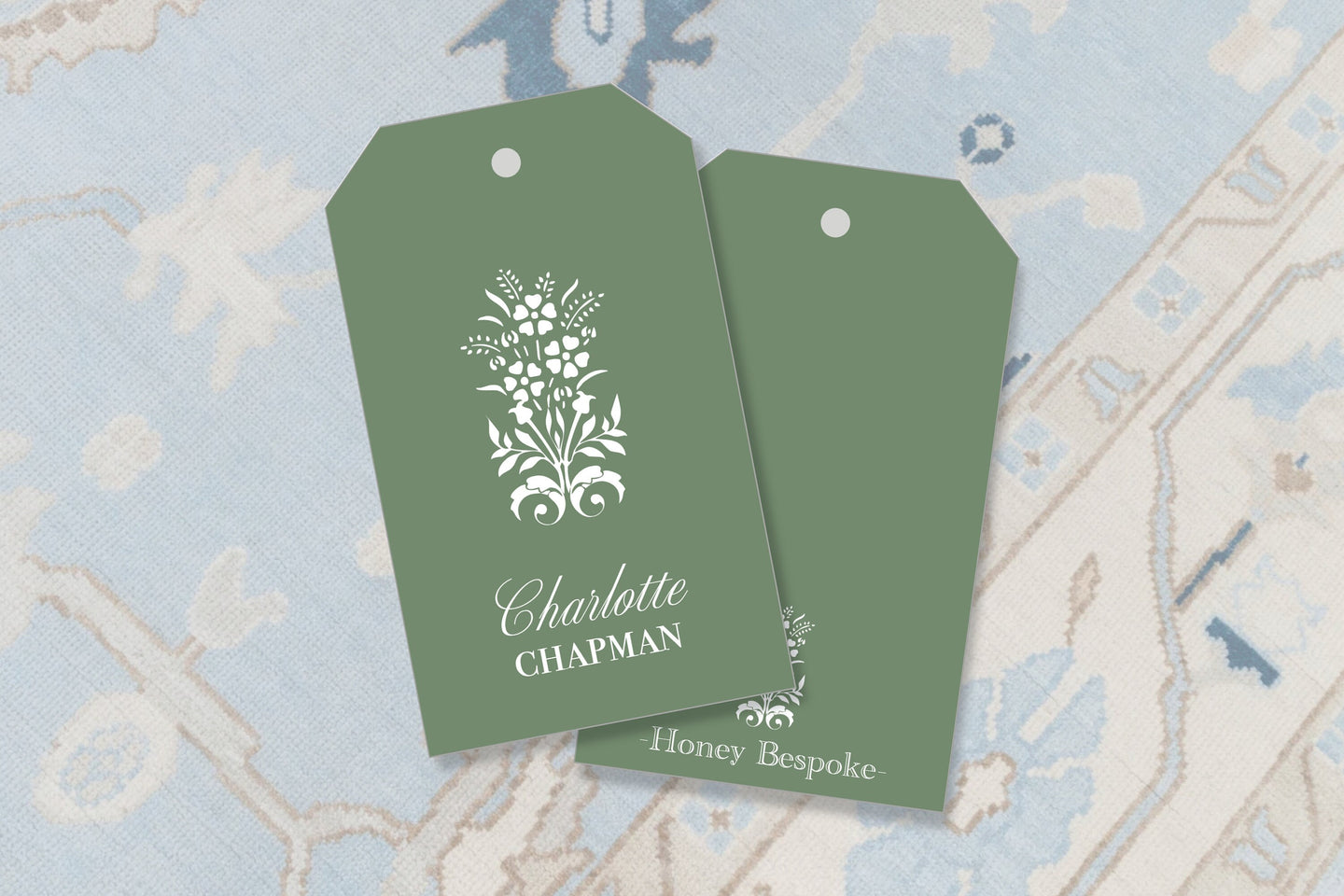 Elegant Green Gift Tags