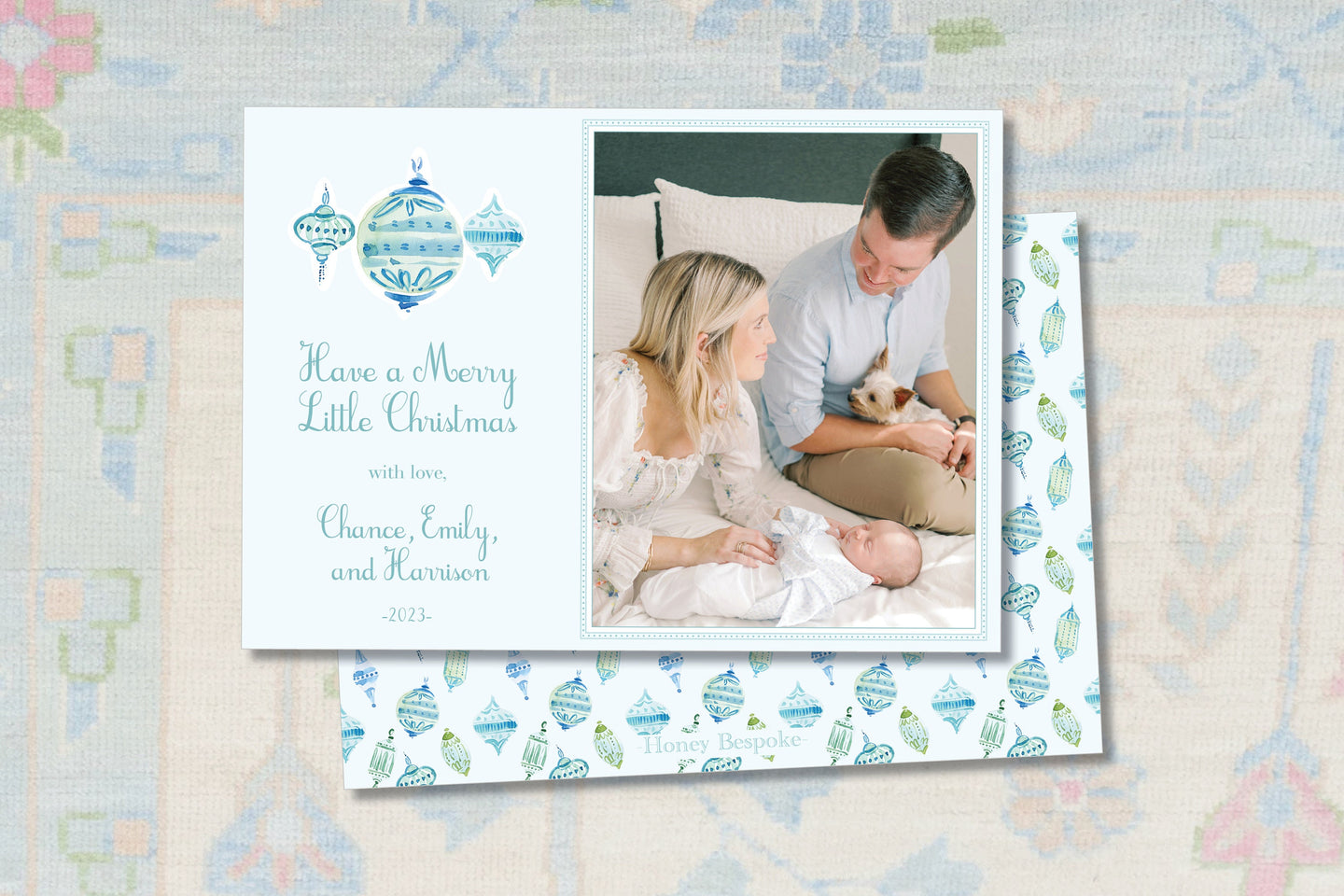 30A Inspired Southern Design Christmas Card