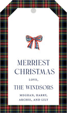 Load image into Gallery viewer, Tartan Christmas Gift Tags
