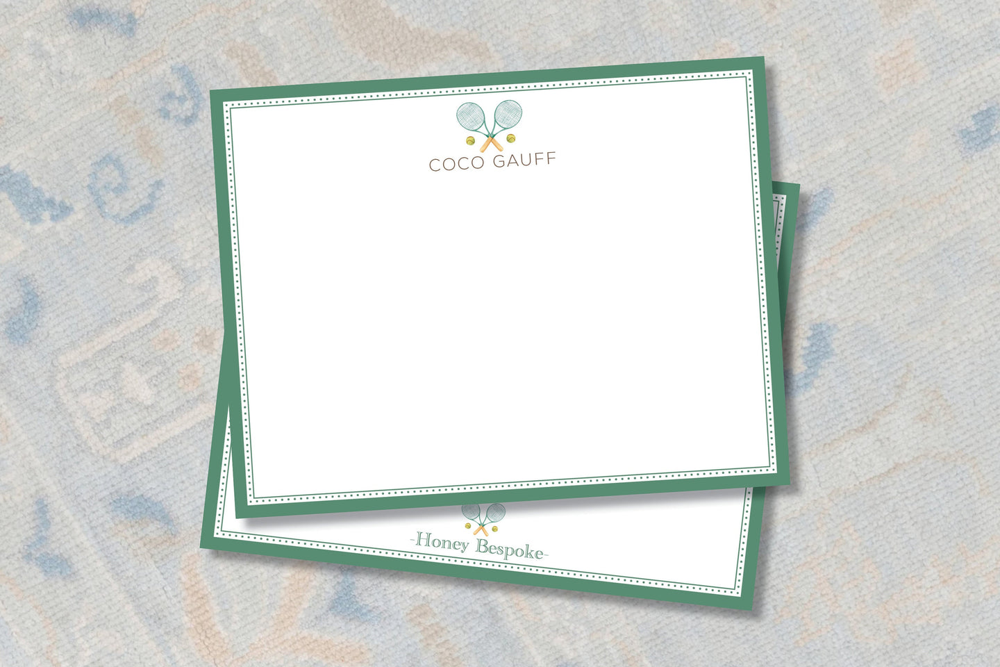 Personalized Tennis Stationery