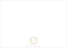 Load image into Gallery viewer, Watercolor Crest Grandmillennial Stationery
