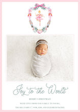 Load image into Gallery viewer, Pastel Watercolor Nutcracker Christmas Card
