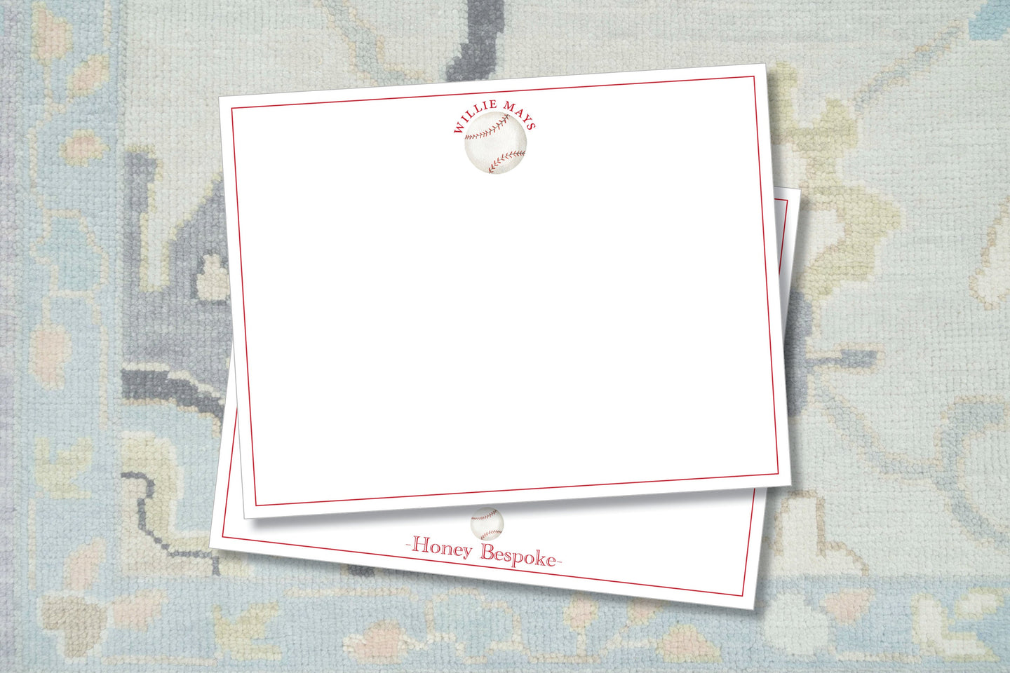 Personalized Baseball Stationery