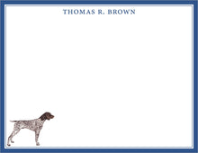 Load image into Gallery viewer, Personalized German Short Haired Pointer Stationery
