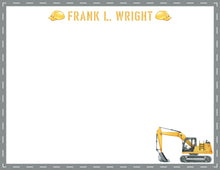 Load image into Gallery viewer, Personalized Frontloader Stationery
