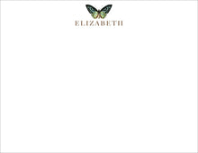 Load image into Gallery viewer, Personalized Butterfly Stationery

