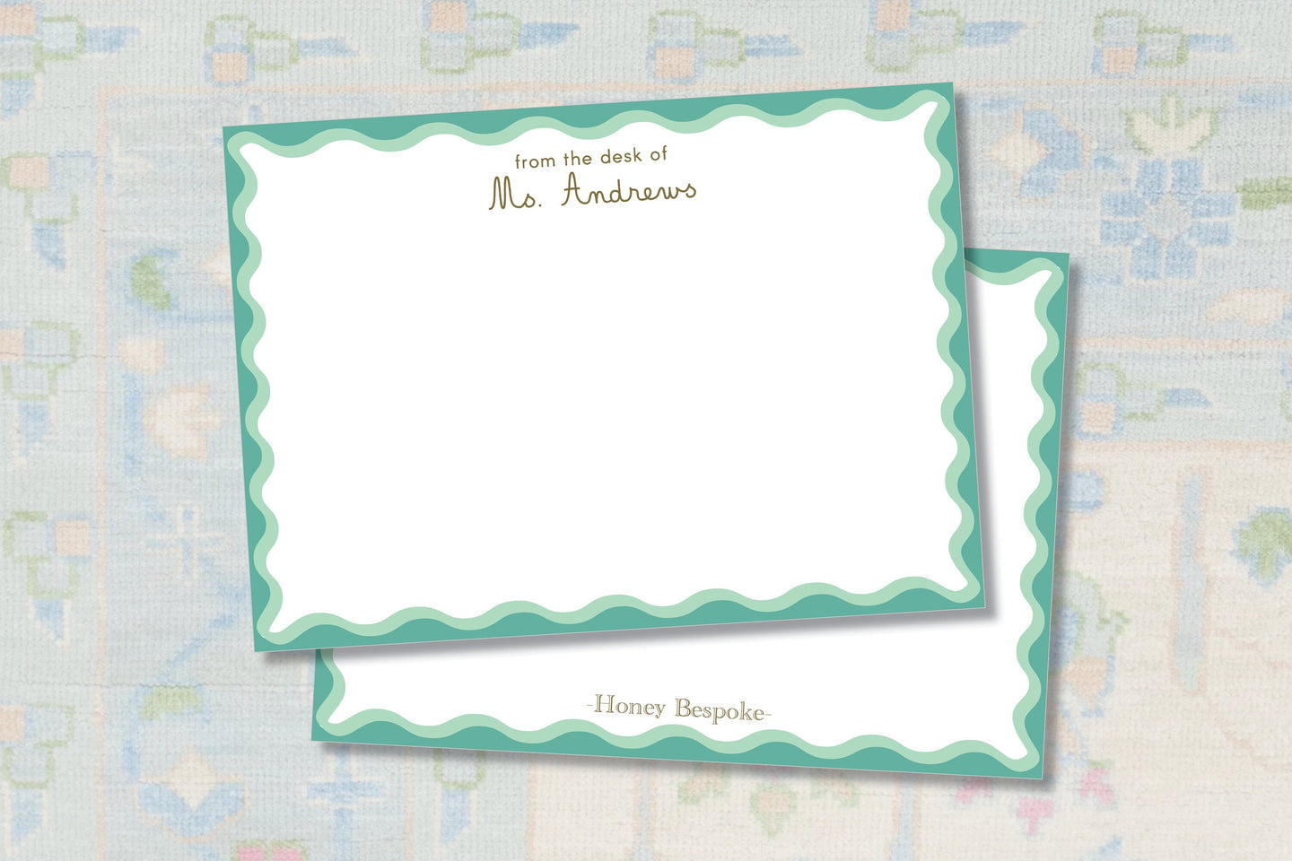 Color Waves Stationery