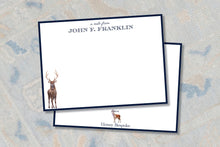 Load image into Gallery viewer, Personalized Stag Stationery

