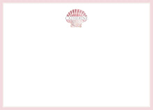 Load image into Gallery viewer, Watercolor Seashell Stationery For Women

