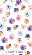 Load image into Gallery viewer, Pansies  Gift Tags
