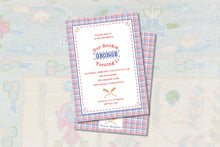 Load image into Gallery viewer, Rookie First Birthday Invitation
