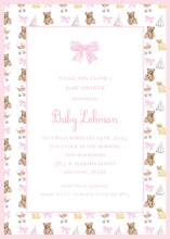 Load image into Gallery viewer, Baby Items Baby Shower Invitation
