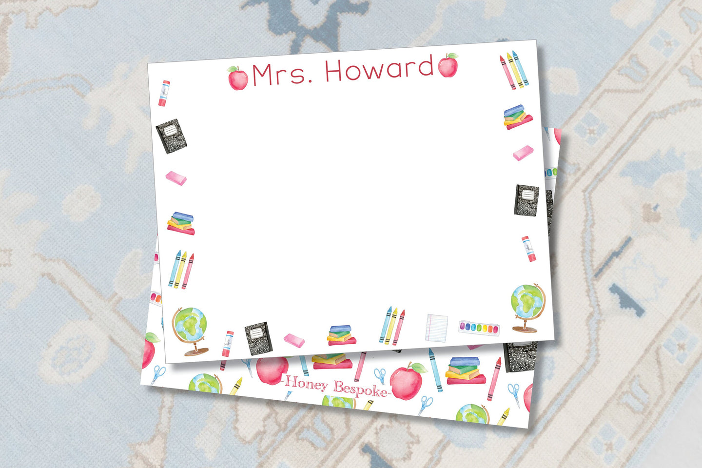 Personalized Teacher Stationery